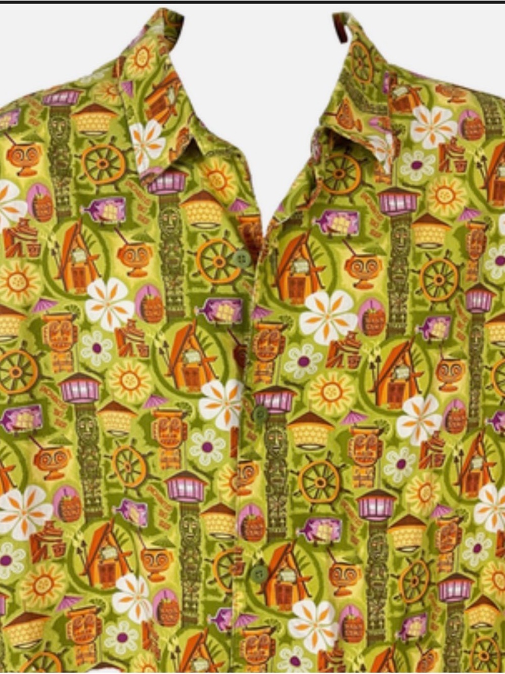 Disney Shag Collab Enchanted Tiki Bar Shirt Size XL